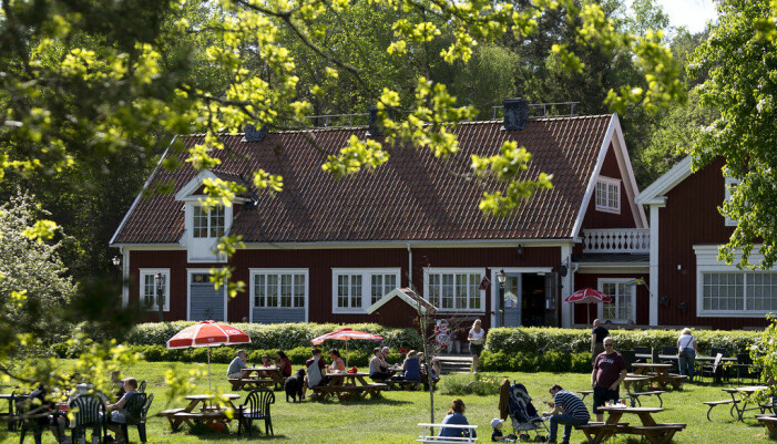 Lövhagens kafé utanför Nynäshamn Lövhagens