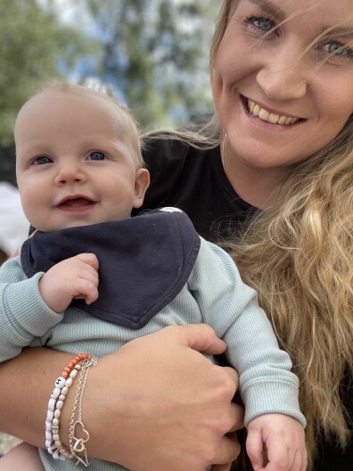 Angelica och Elvin.