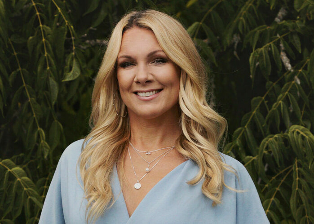 Programledaren Anna Brolin har blivit bättre på att njuta av livet som småbarnsmamma. Programledare Anna Brolin