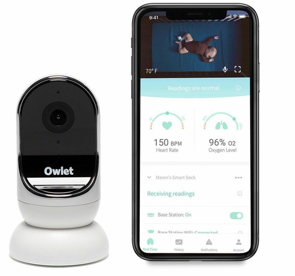 babyvakt kamera owlet