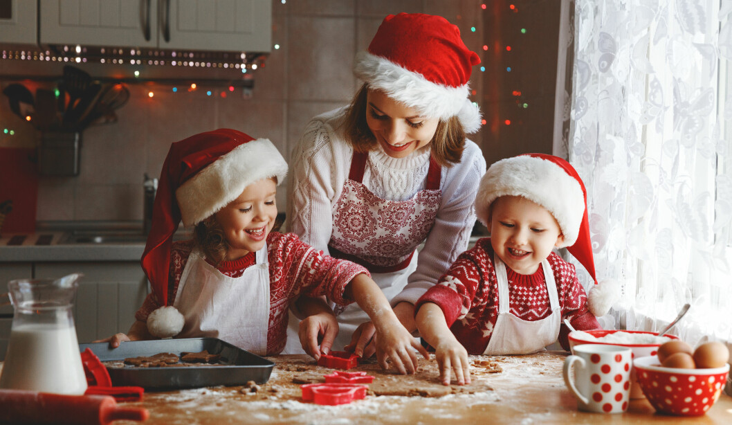 Vad brukar ni hitta på under jullovet? Baka är en favorit hos oss! familj som julbakar