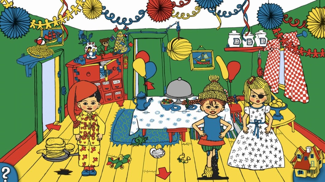 barn spel pippi