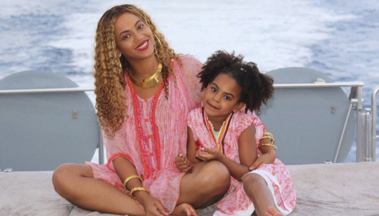 Beyoncé och dottern Blue Ivy