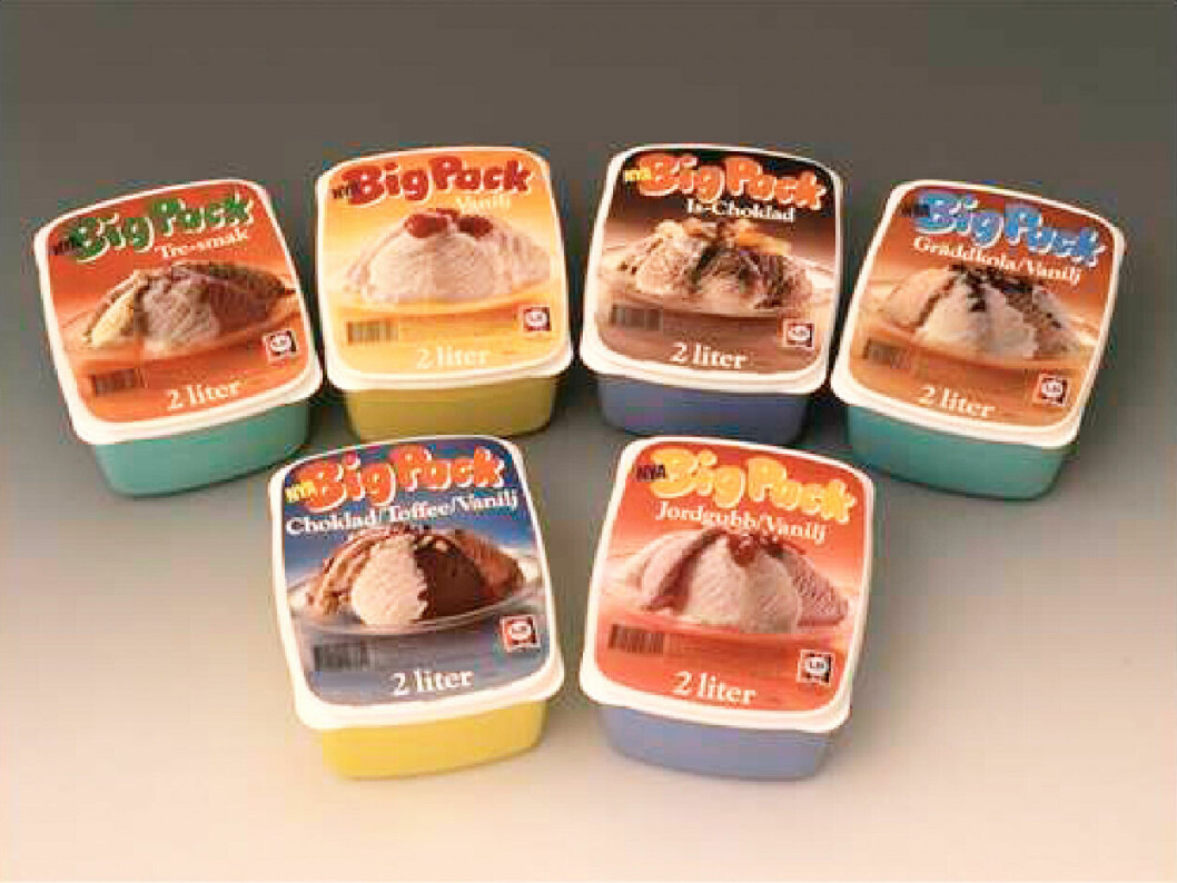 Big Pack-glass är en klassiker i kalas-sammanhang. big pack gb
