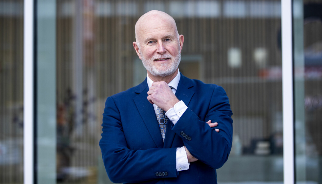 Bjørn Guldvog, hälsodirektör i Norge. Foto: TT Bjørn Guldvog