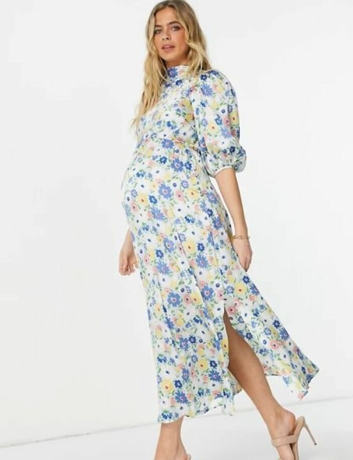 gravidklänning asos maternity