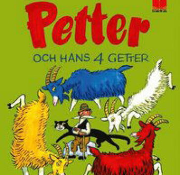 Bokomslag Petter och hans 4 getter