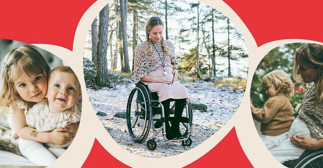 Charlotta ensamstående rullstolsburen