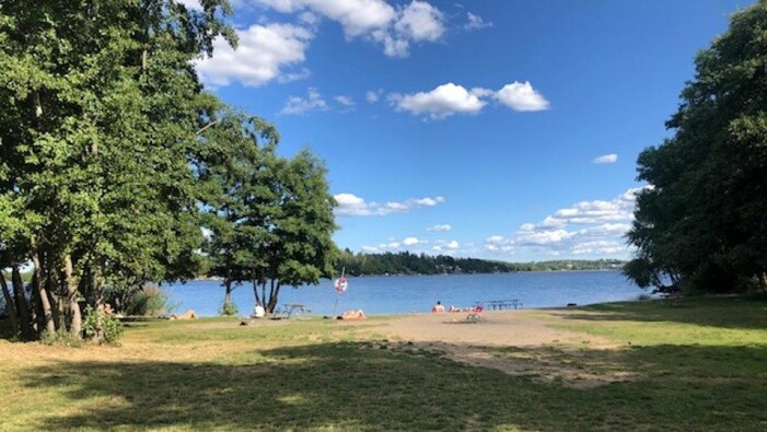 Ekhagens strandbad. Ekhagens strandbad