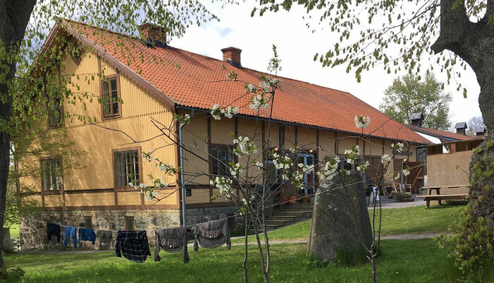 Elfviks gård ligger på Lidingö. Elfviks gård