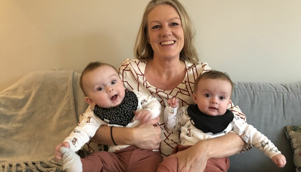 Även om det slutade lyckligt för Emelie vill hon lyfta erfarenheten av barnlängtan. Emelie Ljungberg med Sixten och Märta