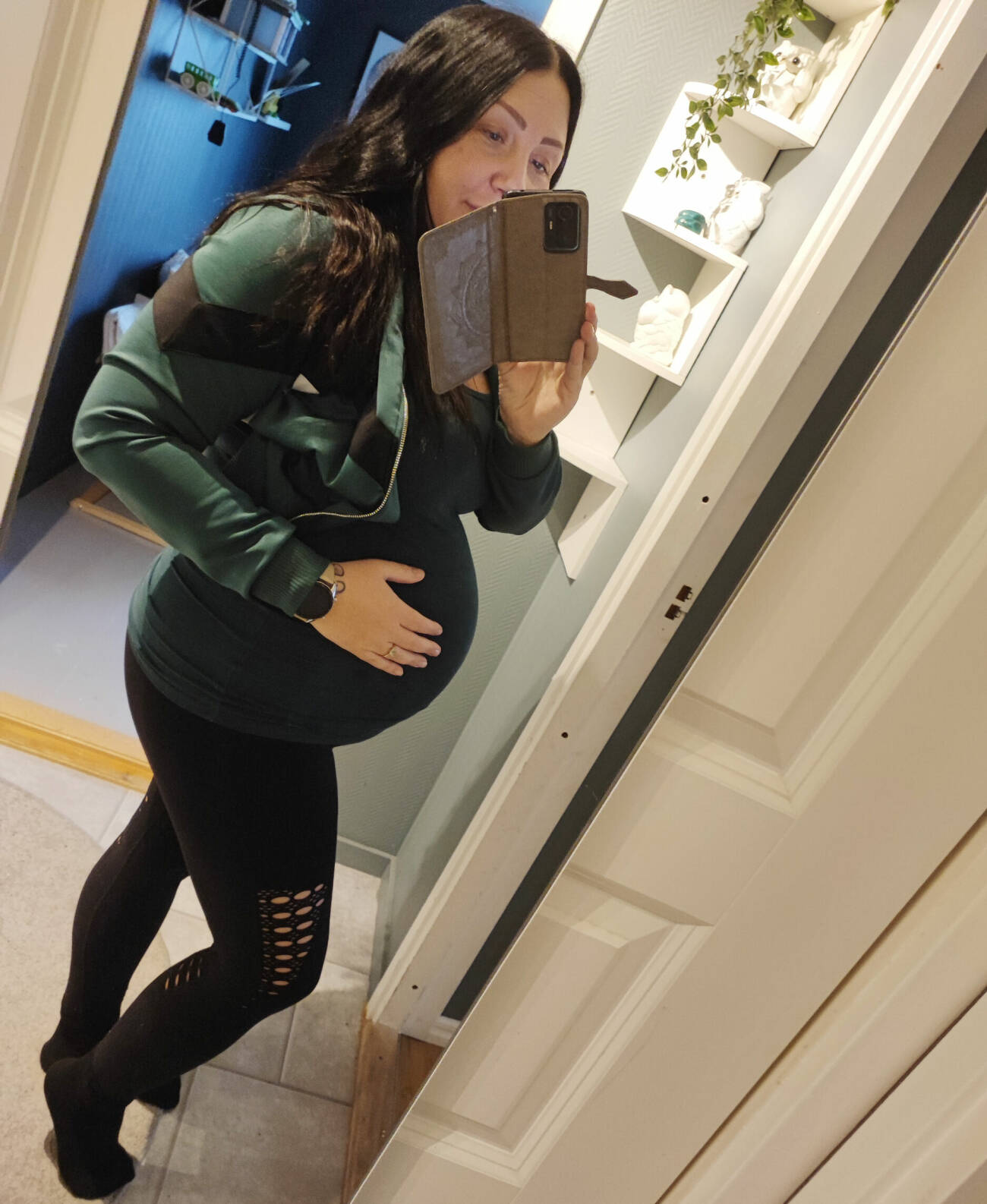 Emma Ström gravid