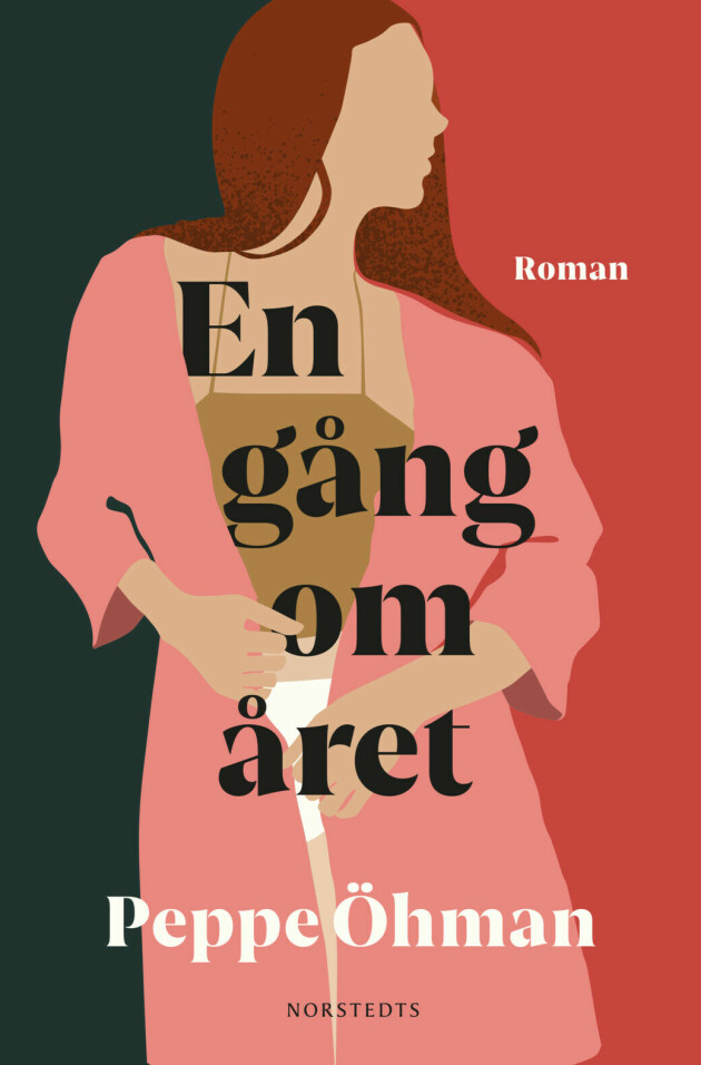 Peppe Öhmans nya bok <span class=" italic" data-lab-italic_desktop="italic">En gång om året</span>. Foto: Norstedts bokomslag till En gång om året skriven av Peppe Öhman