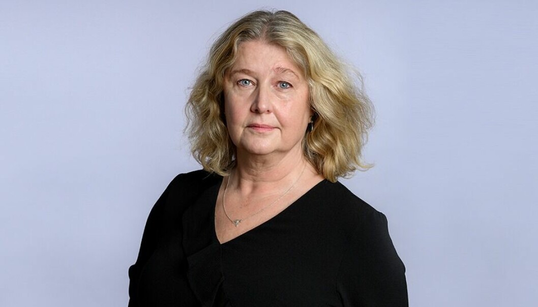 Eva Nordlund, ordförande för Svenska Barnmorskeförbundet, kritiserar bland annat barnmorskors arbetsmiljö. Foto: Svenska Barnmorskeförbundet Eva Nordlund barnmorkeförbundet