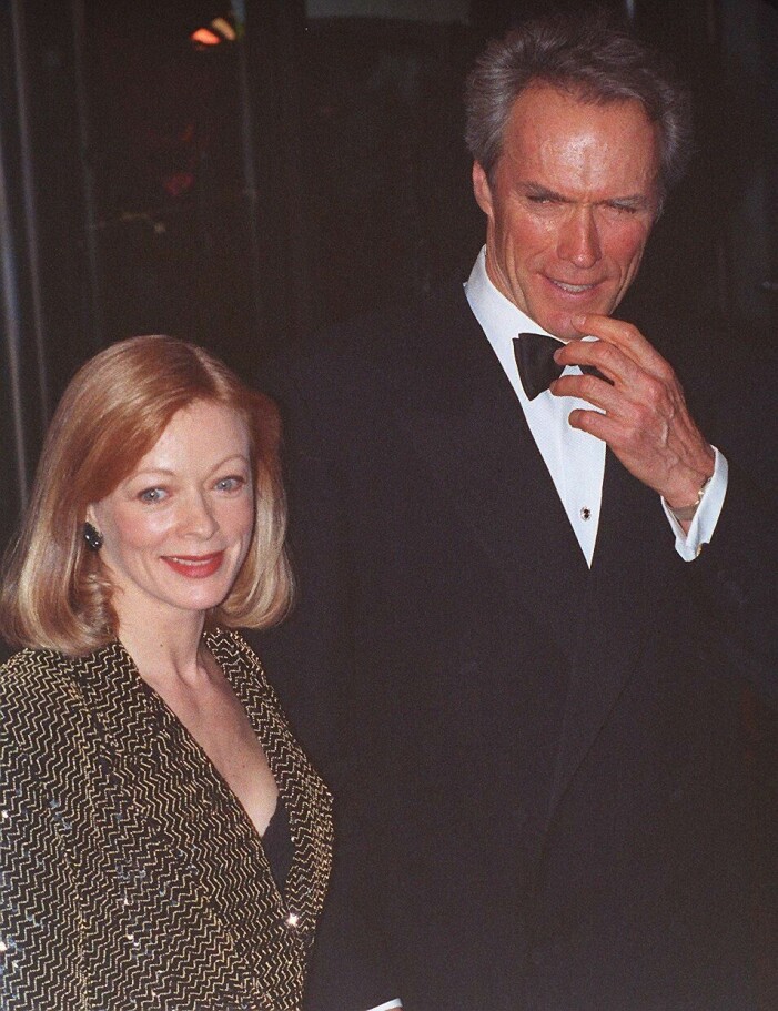 Frances Fisher och Clint Eastwood
