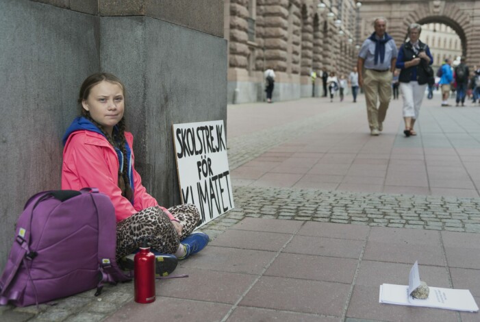 Greta Thunberg bär ett av namnen som de amerikanska namnsajterna anser trendigt. Greta Thunberg