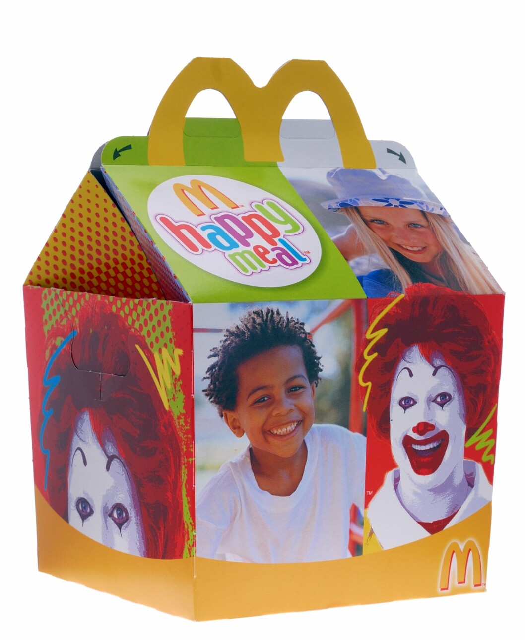 Bardomens bästa kalas hölls på McDonald's. happy meal