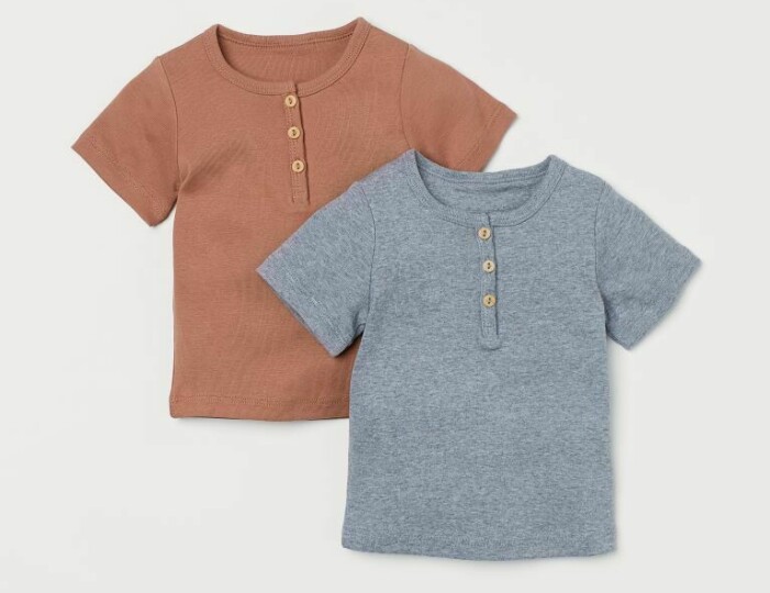 2-pack med t-shirts från H&M