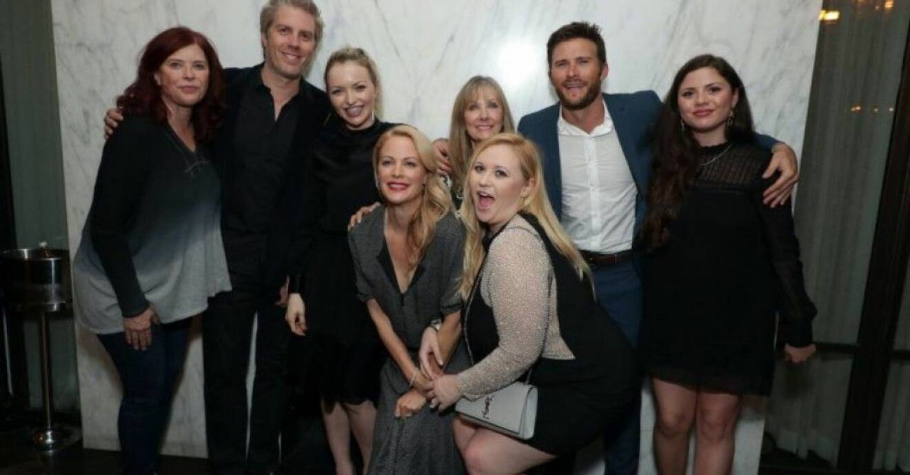 Skådespelaren Clint Eastwood har åtta barn. Sju på bilden här.