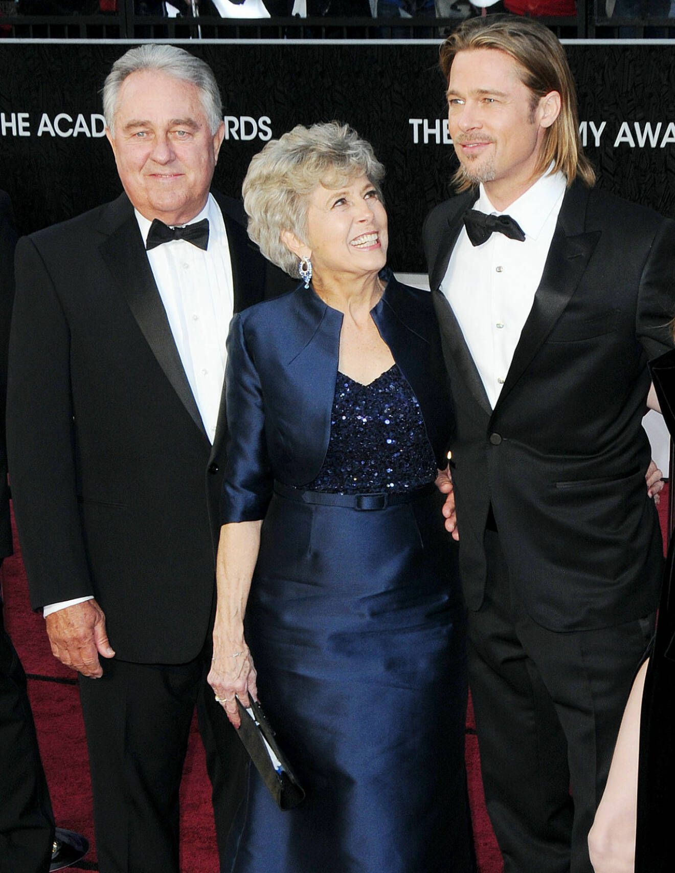 Brad Pitt med mamma Jane Pitt och pappa William Alvin Pitt