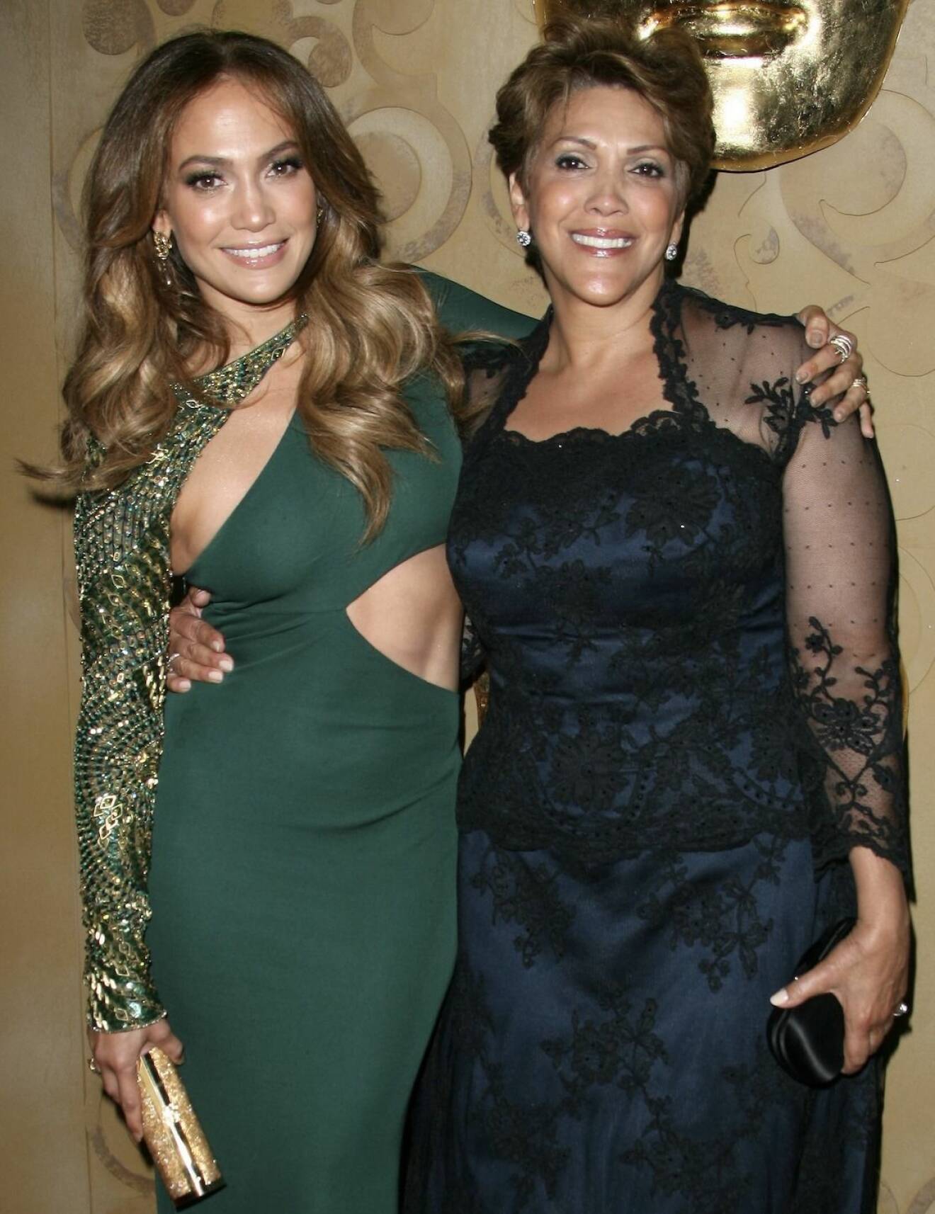 Jennifer Lopez med mamma Guadalupe Rodrigues