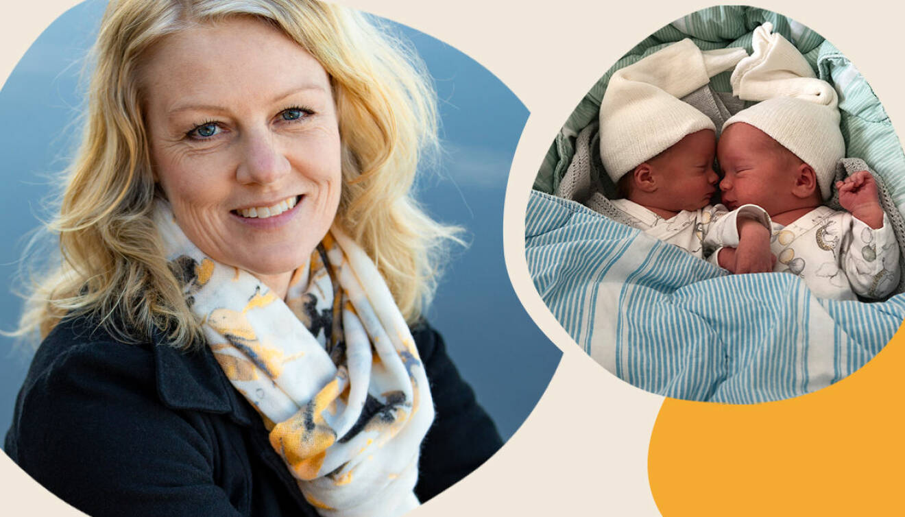 Emelie Ljungberg fick tvillingar med IVF