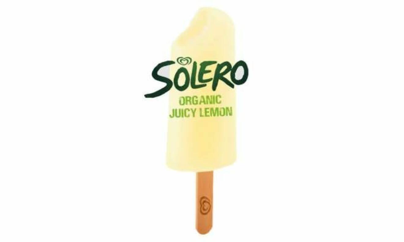GB:s glass Solero Organic Juicy Lemon