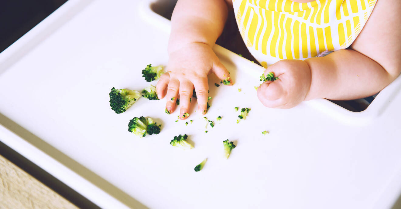 barn som äter grönsaker