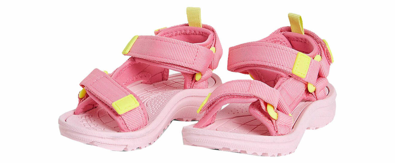 rosa sandaler barn