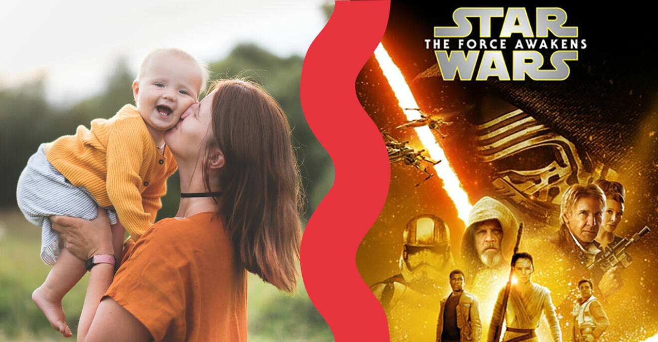 bebis och star wars film