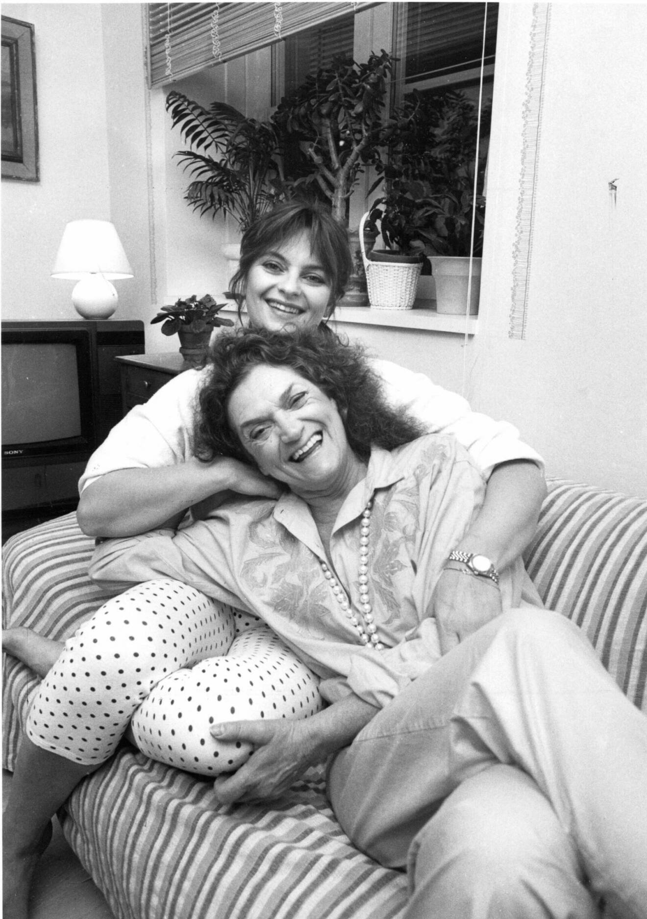 Suzanne Reuter och mamma Terje Reuter