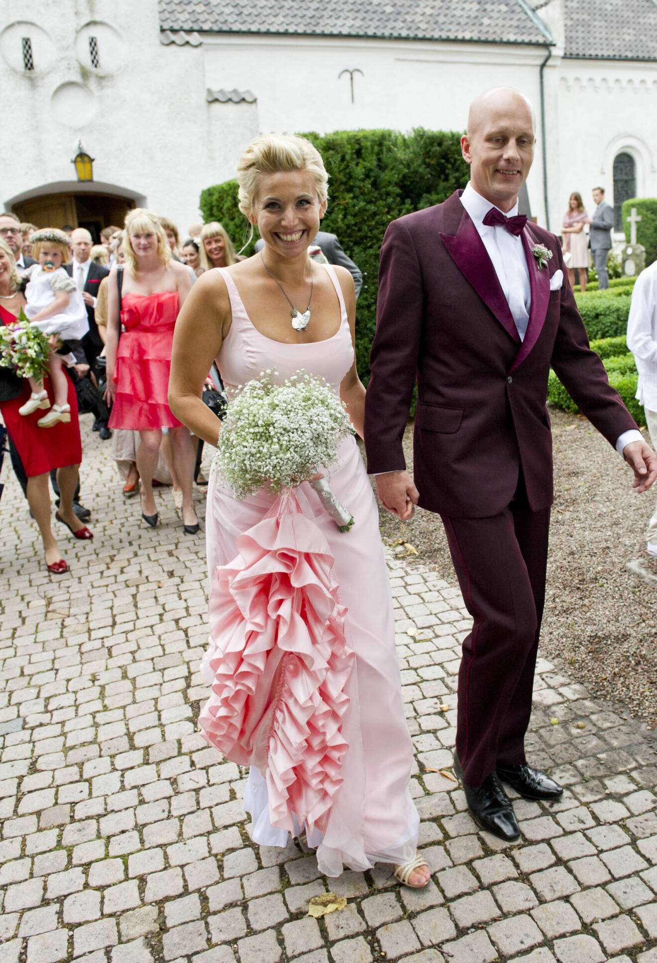 Tina Nordström gifte sig med Martin 2011