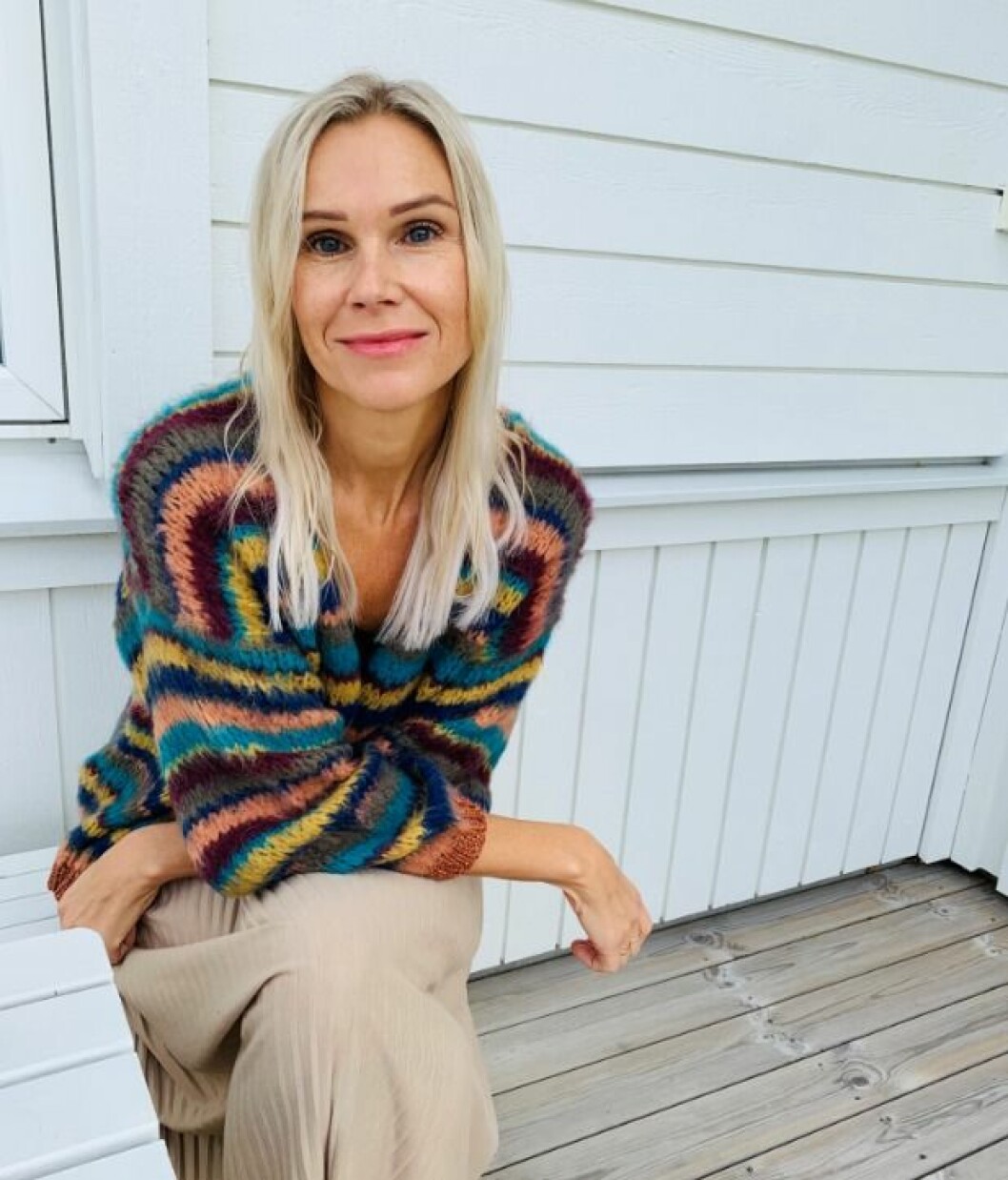 Eva var 31 år när Henrik fick sitt hjärstopp, idag har hon hunnit fylla 41. Eva Glimsand c
