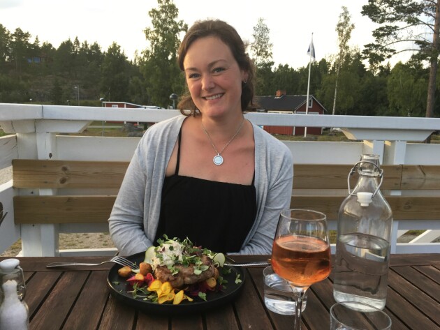 Petra fick diagnosen för ett och ett halvt år sedan – men vill välja hoppet och livet. Foto: Privat Petra Edberg