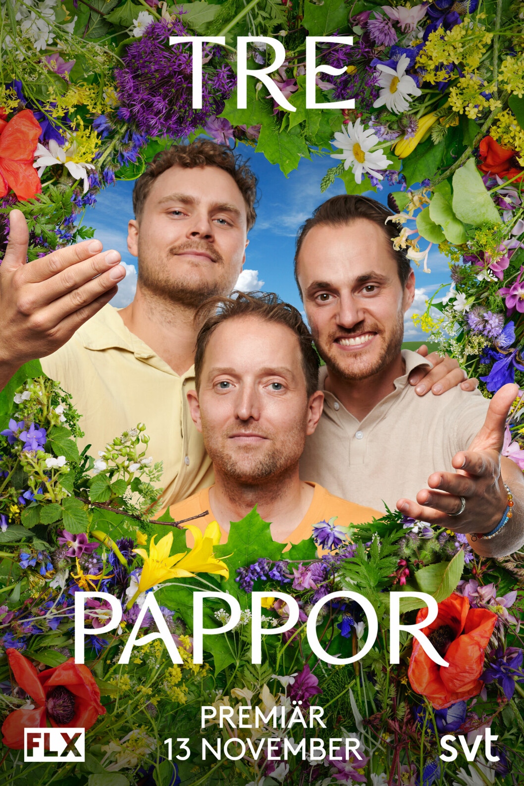 Tre pappor