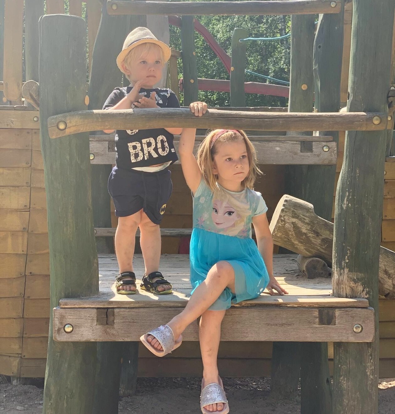 Kid och lillebror Jax. Jax och Kid Alfredsson