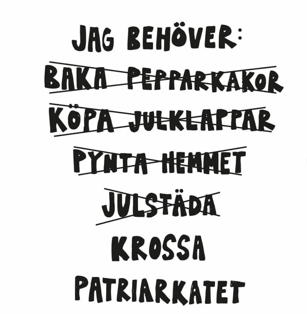 En av de 20 posters som finns med i Jessicas bok.