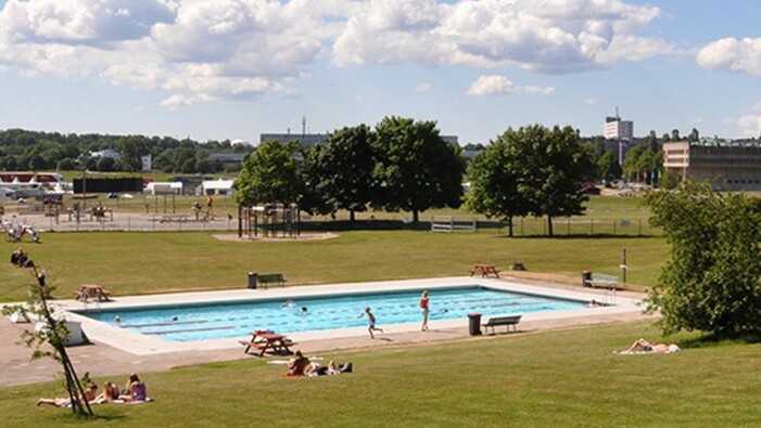 Kampementsbadet. Kampementsbadet