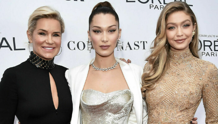 Triss i modeller. Yolanda, Gigi och Bella
