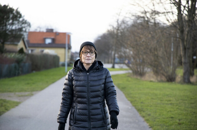 När det var som värst kunde Katharina inte ens gå ut på en promenad. Katharina Berggren