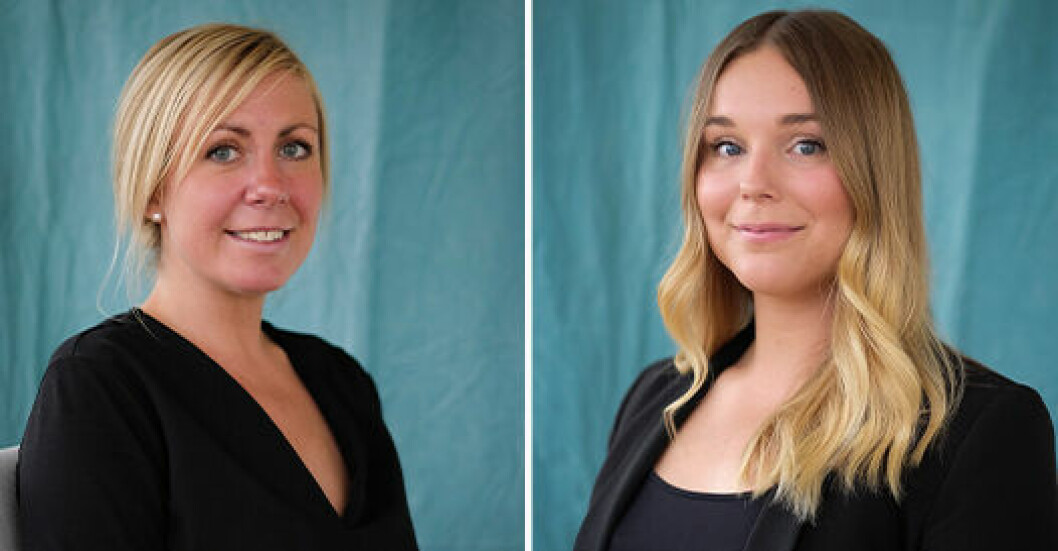 Katarina Molin och Klara Lindstöm är båda leg. psykolog och jobbar med barn. Foto: KBT-psykologerna Katarina Molin och Klara Lindström, KBT-psykologerna
