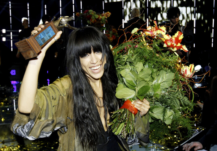 Strax efter att hon blivit Sveriges bidrag i Eurovision song contest 2012. Loreen Euphoria