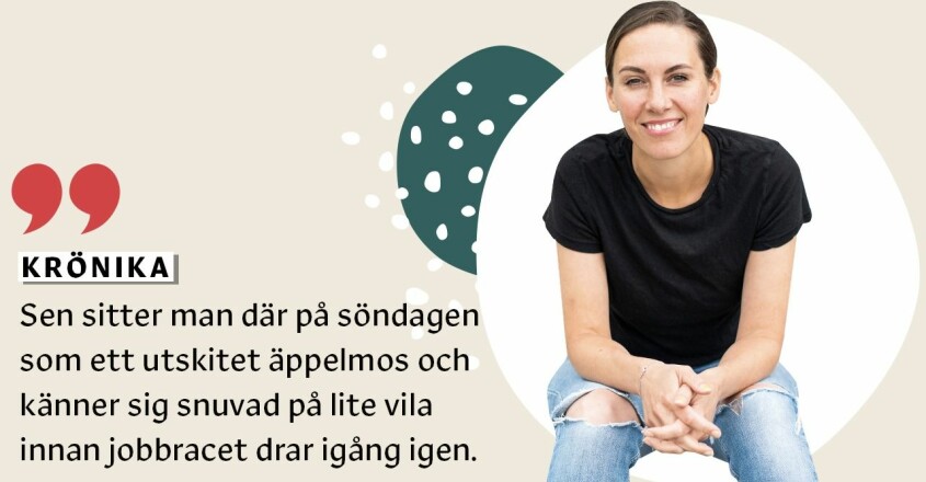 Louise Edlund Winblad krönika om stress pandemi kvinnor