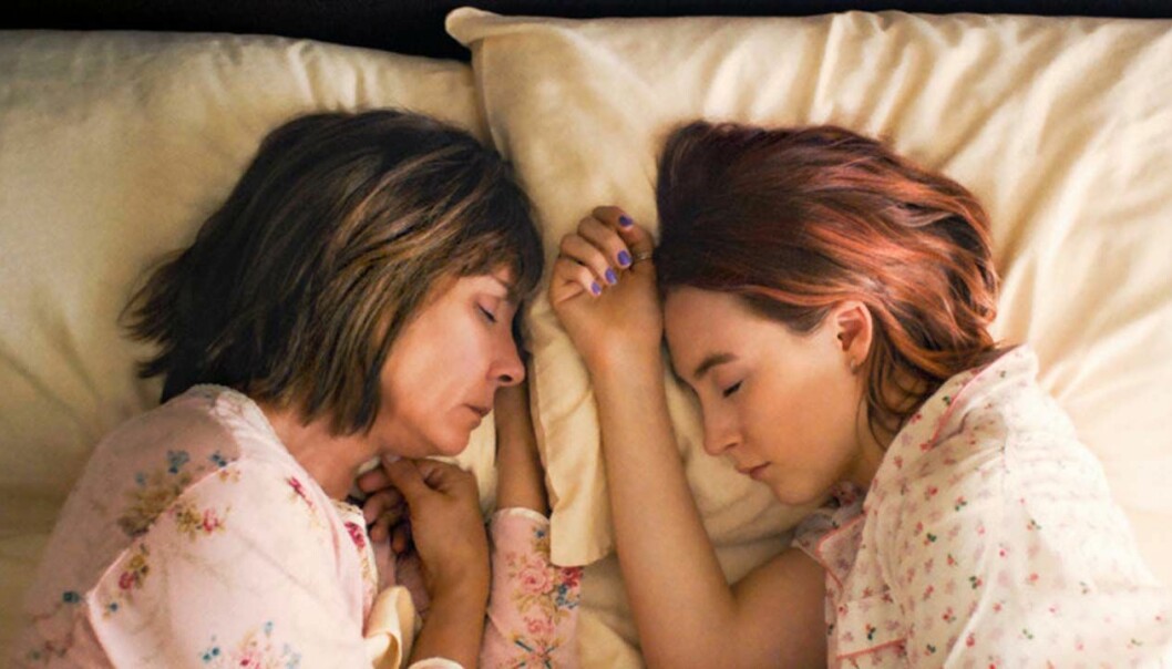 Marion och dottern Christine i Ladybird.