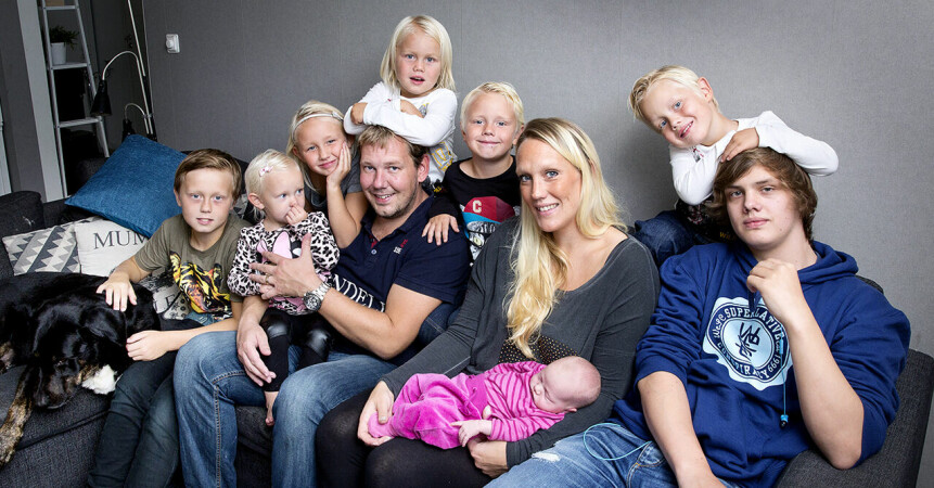 Familjen annorlunda-profilen Madeleine Ilmrud väntar sitt tolfte barn