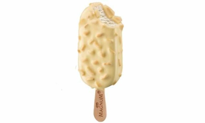 GB:s glass Magnum White Almond
