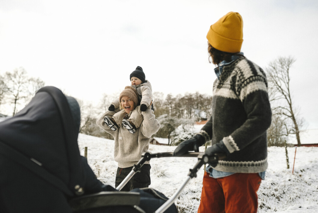 Först när du mår bra själv kan du få andra att må bra! mammor på promenad
