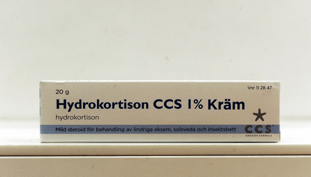 Man ska alltid börja med att testa mjukgörande kräm och den receptfria hydrokortisonen från apoteket om ett barn får eksem.