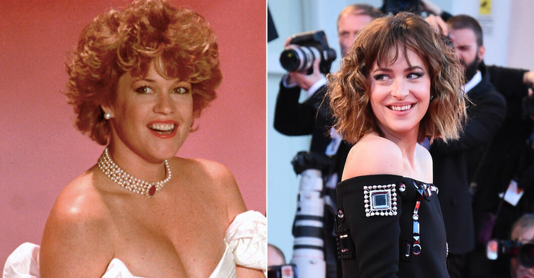 Melanie Griffith och Dakota Johnson