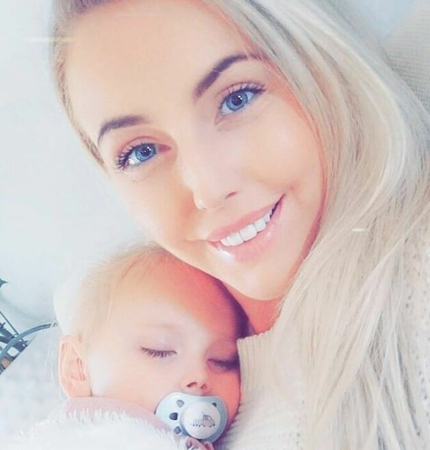 Michelle Ekeberg är mamma till Livia, 3 år. Foto: Privat Michelle Ekeberg
